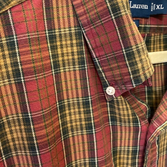 Ralph Lauren Classic fit Blue Label plaid size XL - Picture 4 of 6